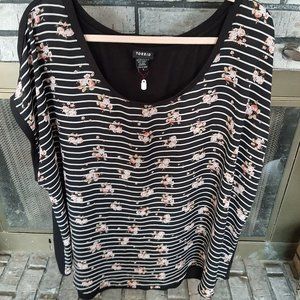 Torrid Floral Blouse